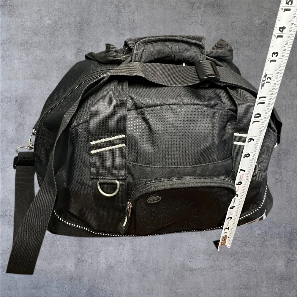 OGIO Half Dome Duffle Bag Gym Bag Black with Shoulder Strap
